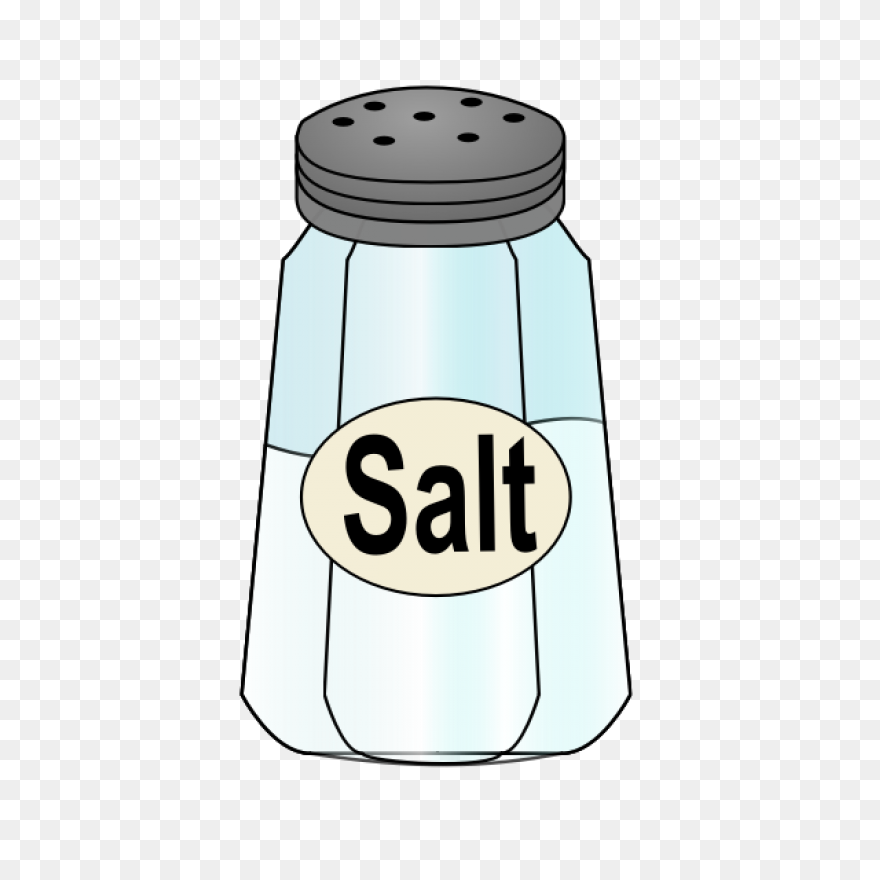 Salt Shaker Coloring Page - Salt Cl