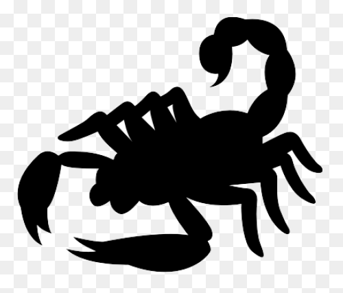 Simple Scorpion Sticker