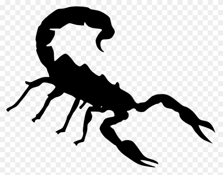 Simple Scorpion Sticker