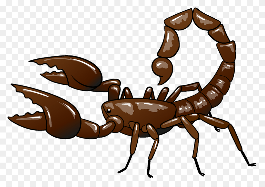 Simple Scorpion Sticker