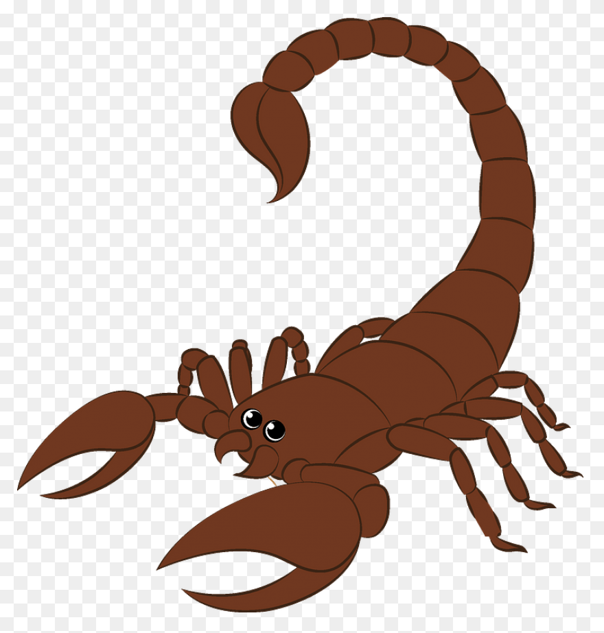 Simple Scorpion Sticker