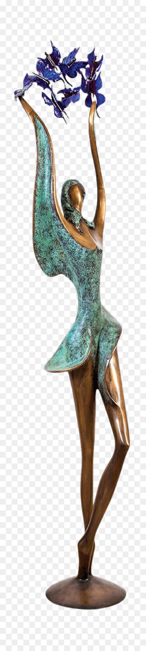 1970S Bronze Sculpture Of A Female 