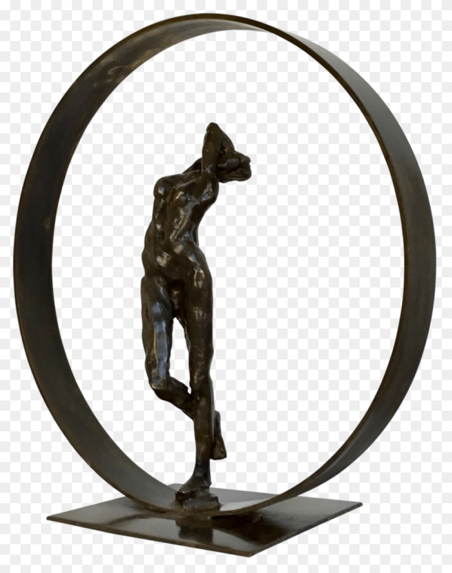 1970S Bronze Sculpture Of A Female 