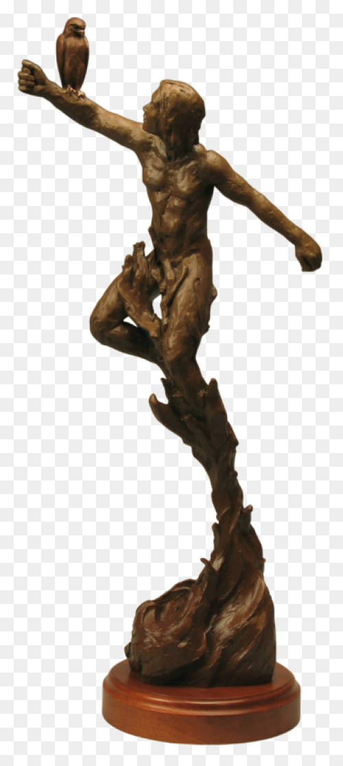 1970S Bronze Sculpture Of A Female 