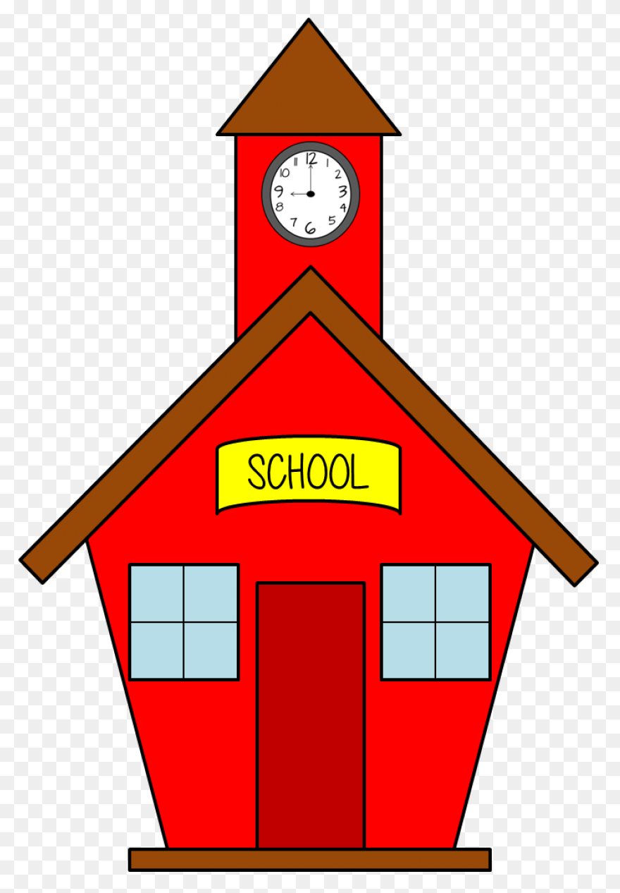 Building School Material Cartoon Sc