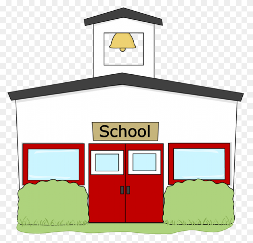 Building School Material Cartoon Sc