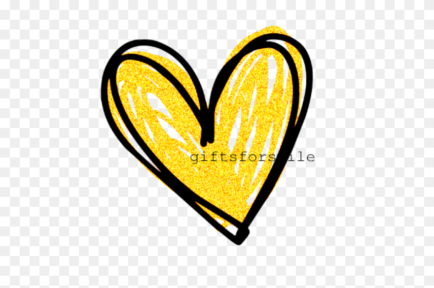 Hand Drawn Heart Clipart - Full Siz