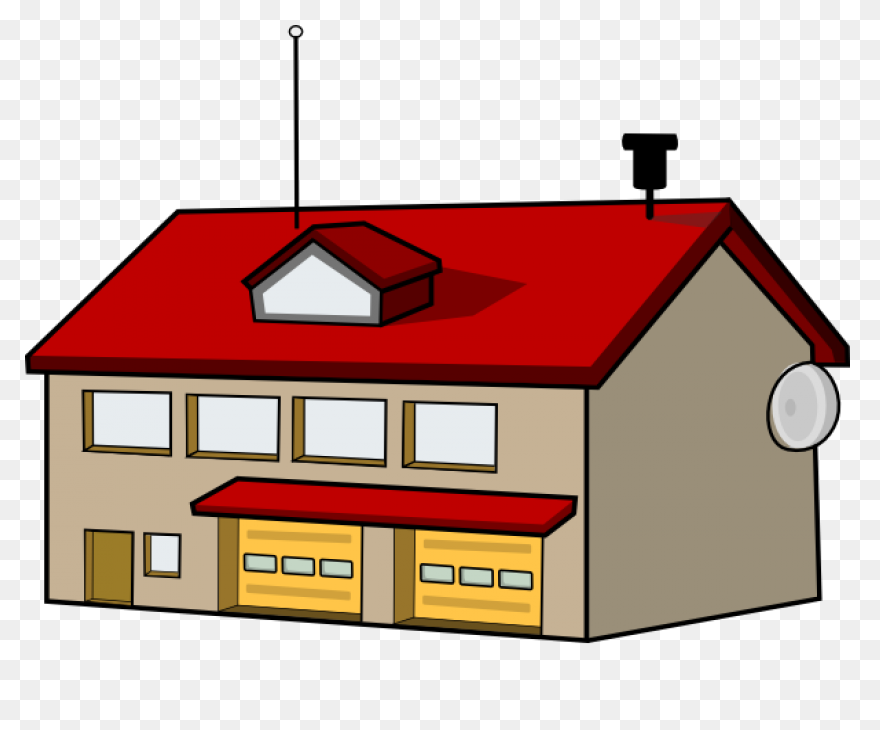Classical School Building Icon Tran