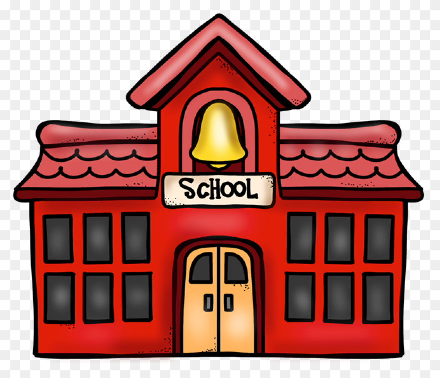 Classical School Building Icon Tran