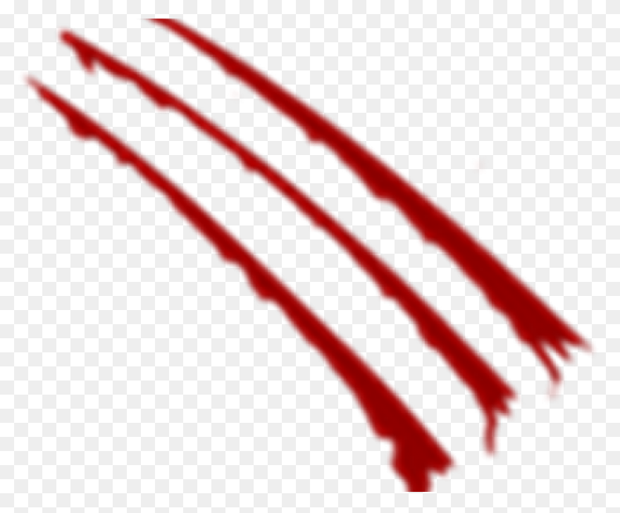 Claw Scratch Clipart Roblox Blood - Scratch Transparency