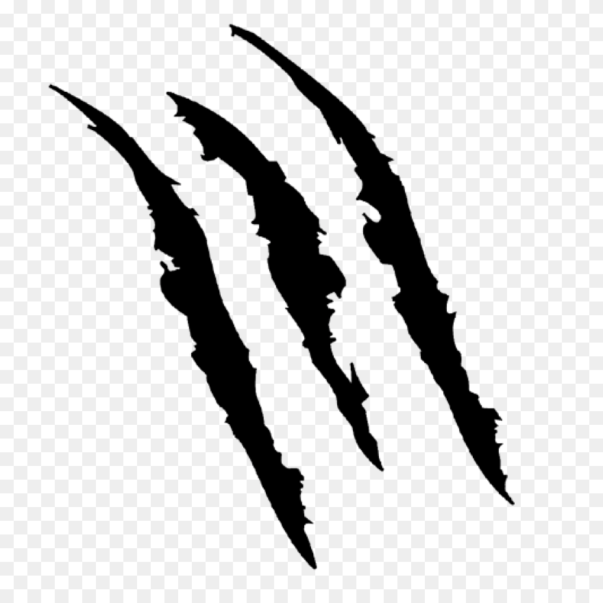 Claw Scratch Clipart Roblox - Blood