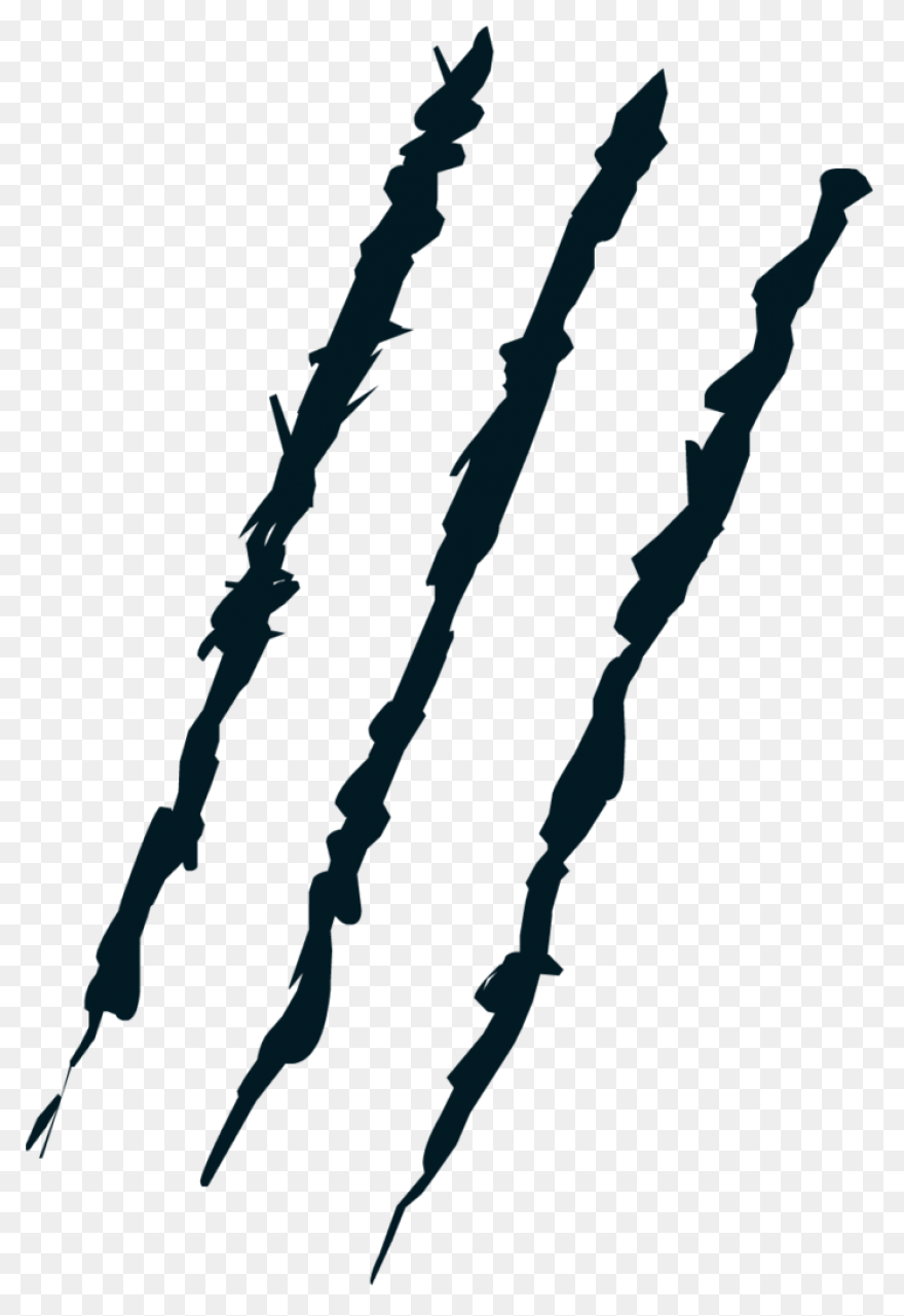 Claw Scratch Clipart Roblox - Blood
