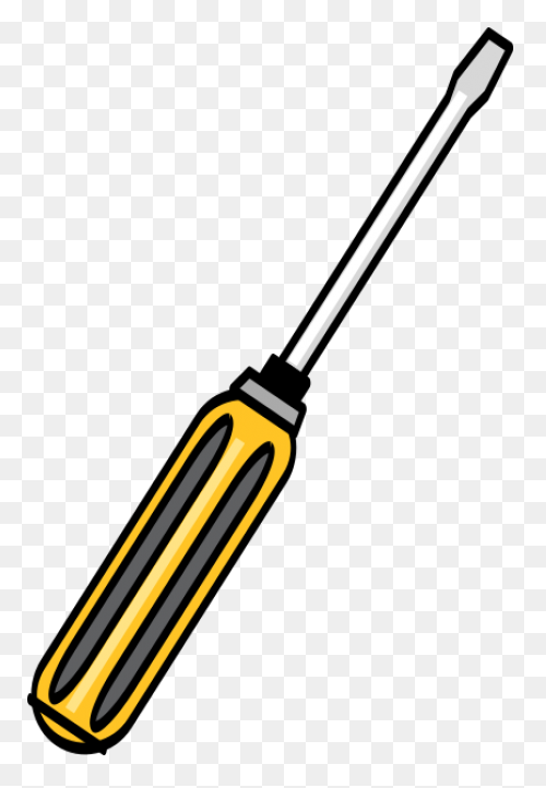 Hexagon Screwdriver With Angled Han