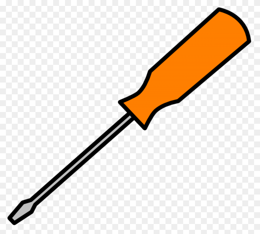 Hexagon Screwdriver With Angled Han