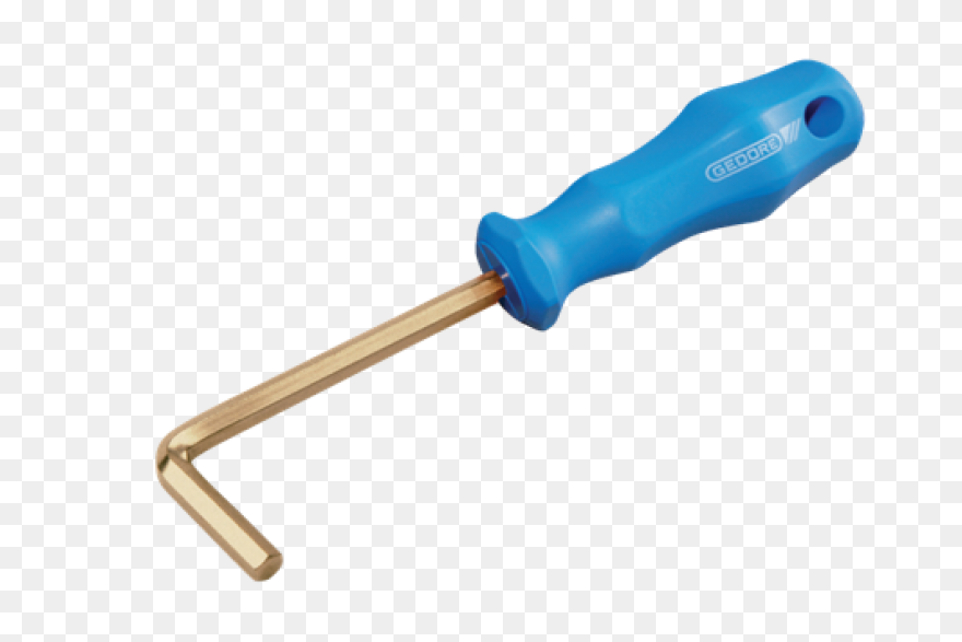 Hexagon Screwdriver With Angled Han