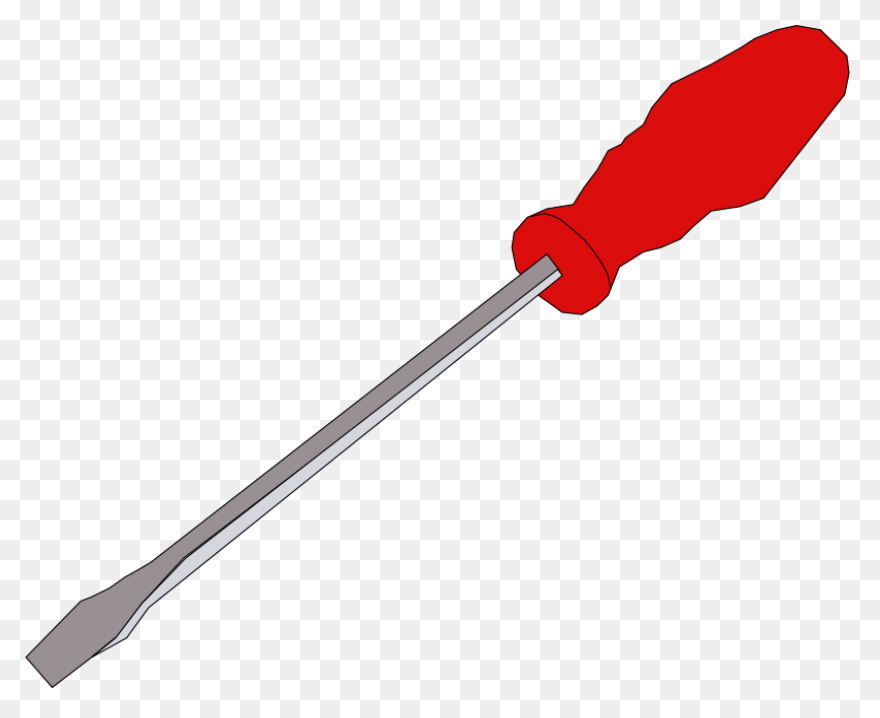Hexagon Screwdriver With Angled Han