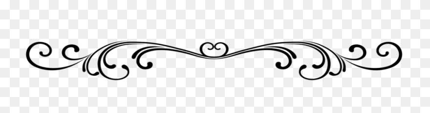 Victorian Scroll Border Clipart  - Scroll Border