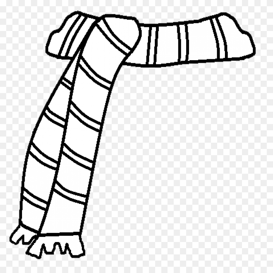 Snowman Scarf Clipart Clipart Kid - Scarf