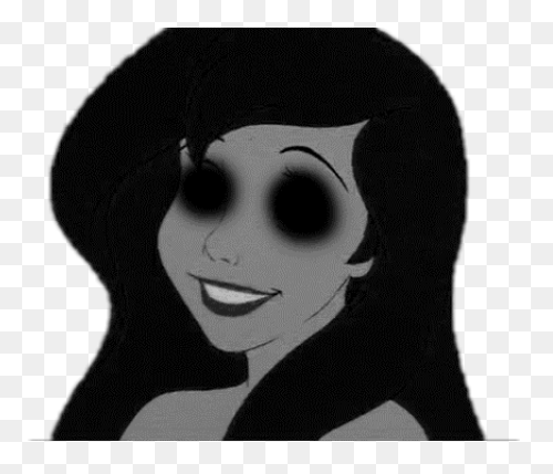Creepy #scary #princess #ariel #littlemermaid - Scary