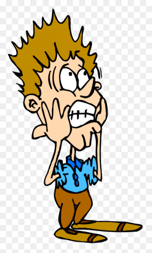 Scared Person Clipart - Clipart Sug