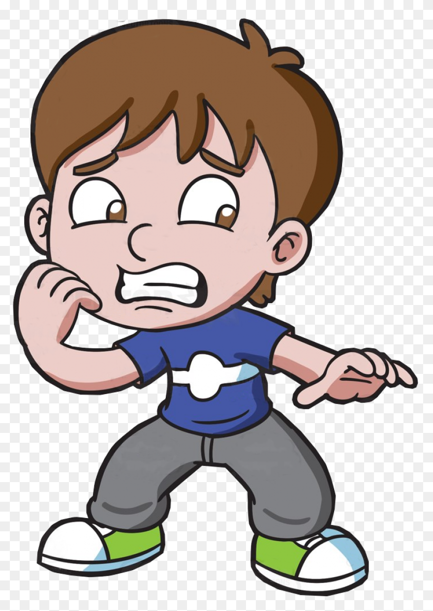 Scared Person Clipart - Clipart Sug