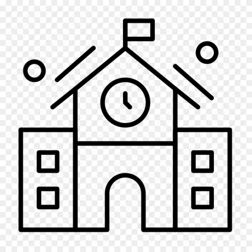 School - Free Buildings Icons