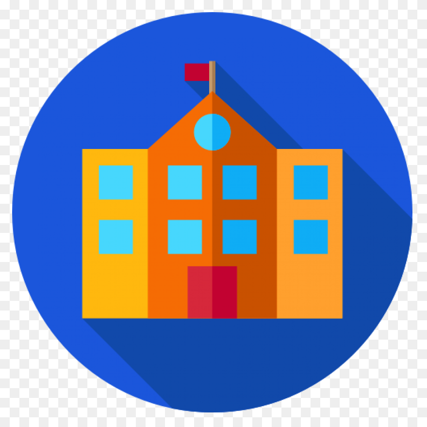 School Free Buildings Icons - School Icon