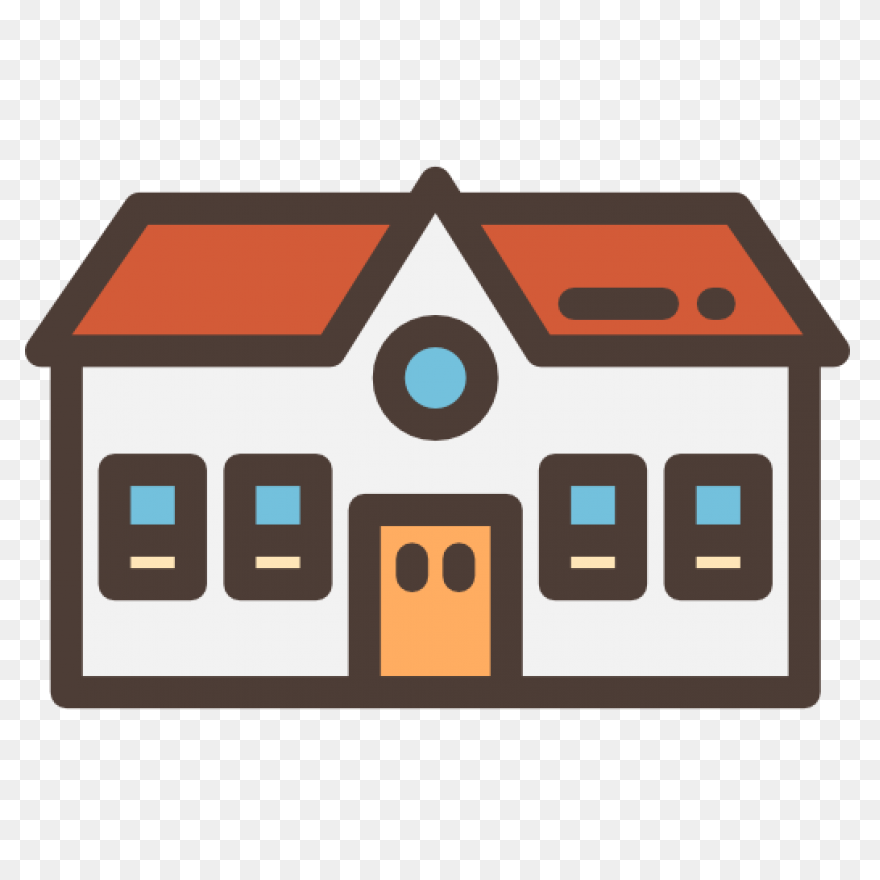 School - Free Buildings Icons