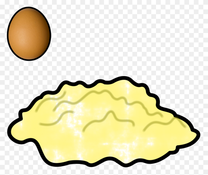Scrambled Eggs Clipart  Png - Scrambled Eggs