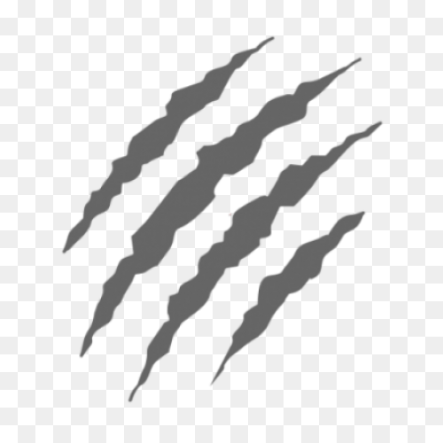 Cougar Clipart Scratch Marks - Tige
