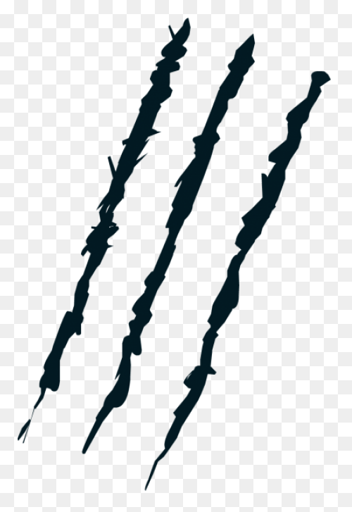 Cougar Clipart Scratch Marks - Tige