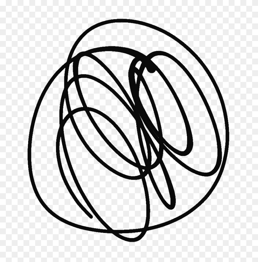 Scribble Circle Png - Colony Of Wei