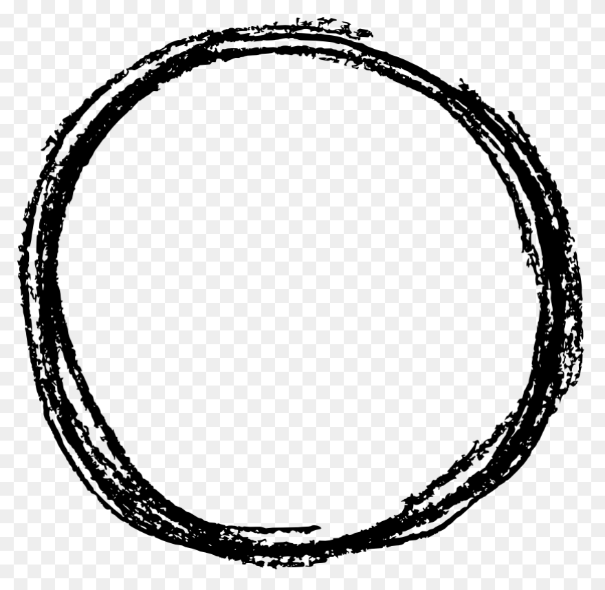 Scribble Circle Png Colony Of - Scribble