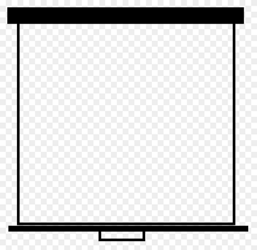 Blank Computer Screen Clipart - Bla