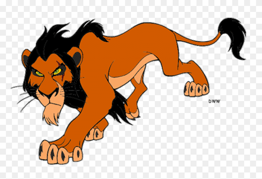Scar Clipart Loin - Scar The Lion K