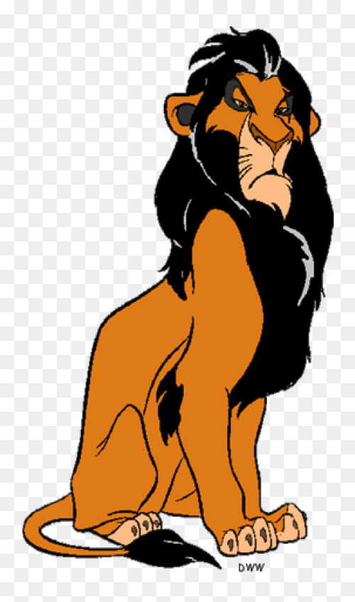 Scar Clipart Loin - Scar The Lion K