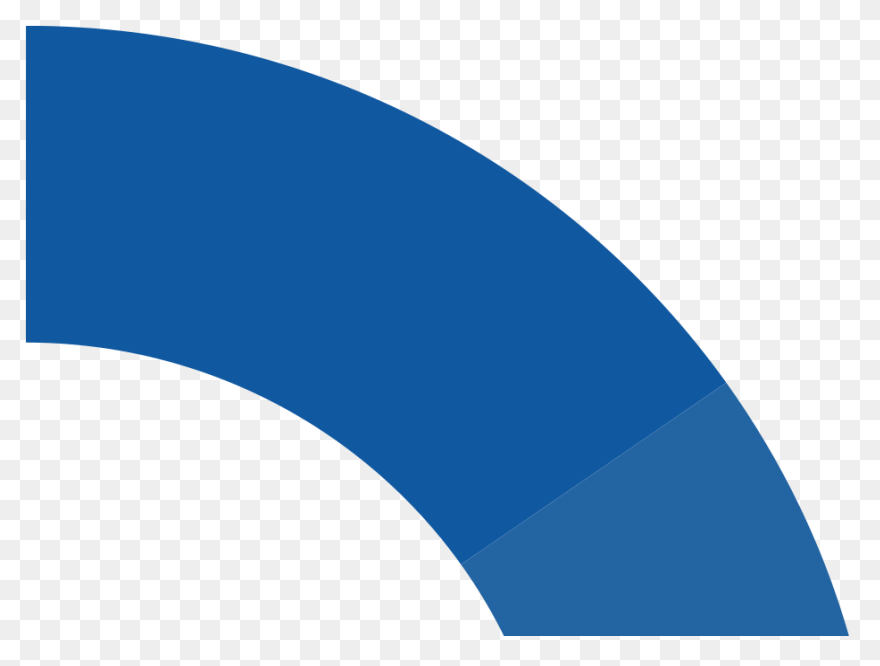 Blue Semi-Circle - Perfectserve, In