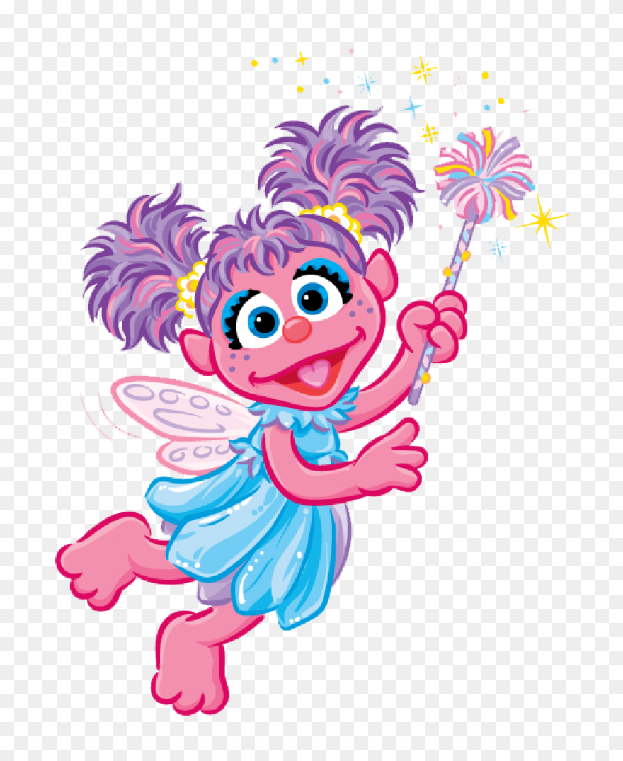 Sesame Street Characters Head Clipa