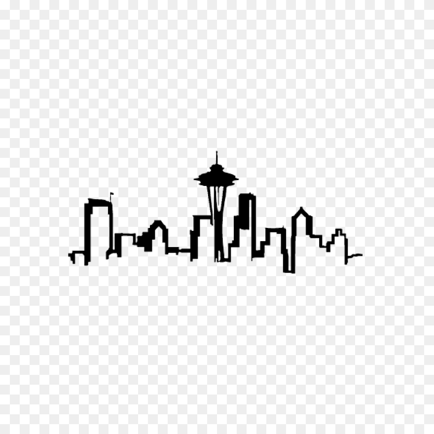 Seattle Skyline Wall Quotes™ Wall