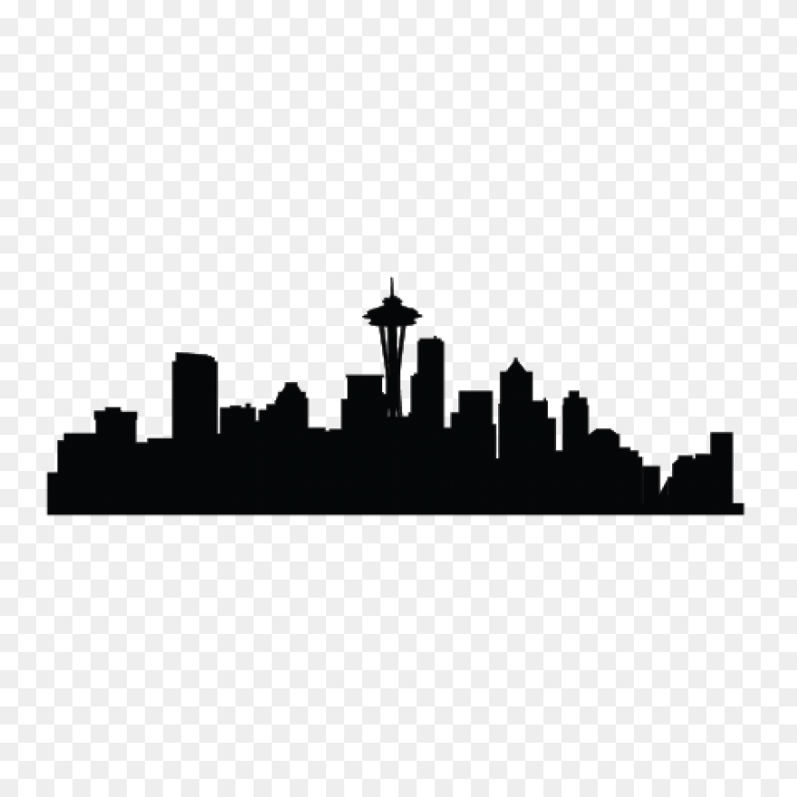Seattle Skyline Wall Quotes™ Wall - Seattle Skyline