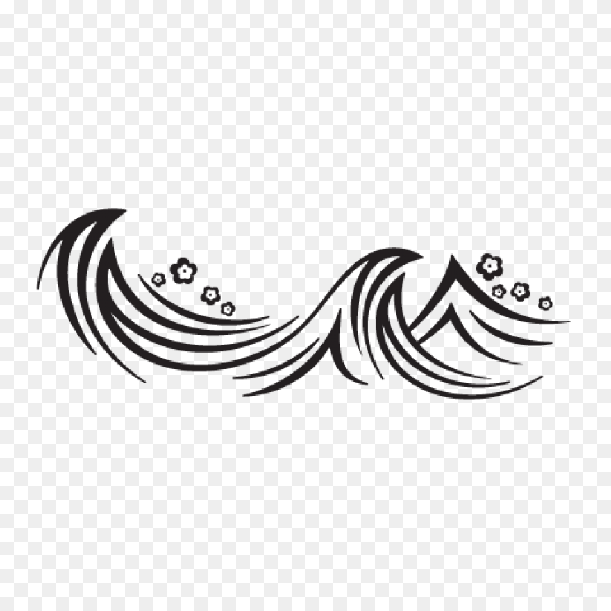Waves #ocean #sea #blue #sticker - 