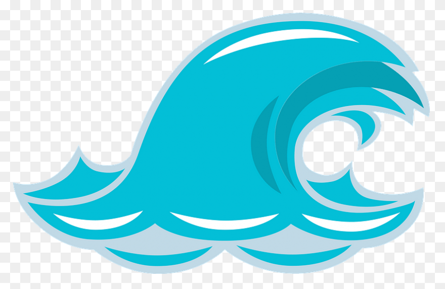 Waves #ocean #sea #blue #sticker - 