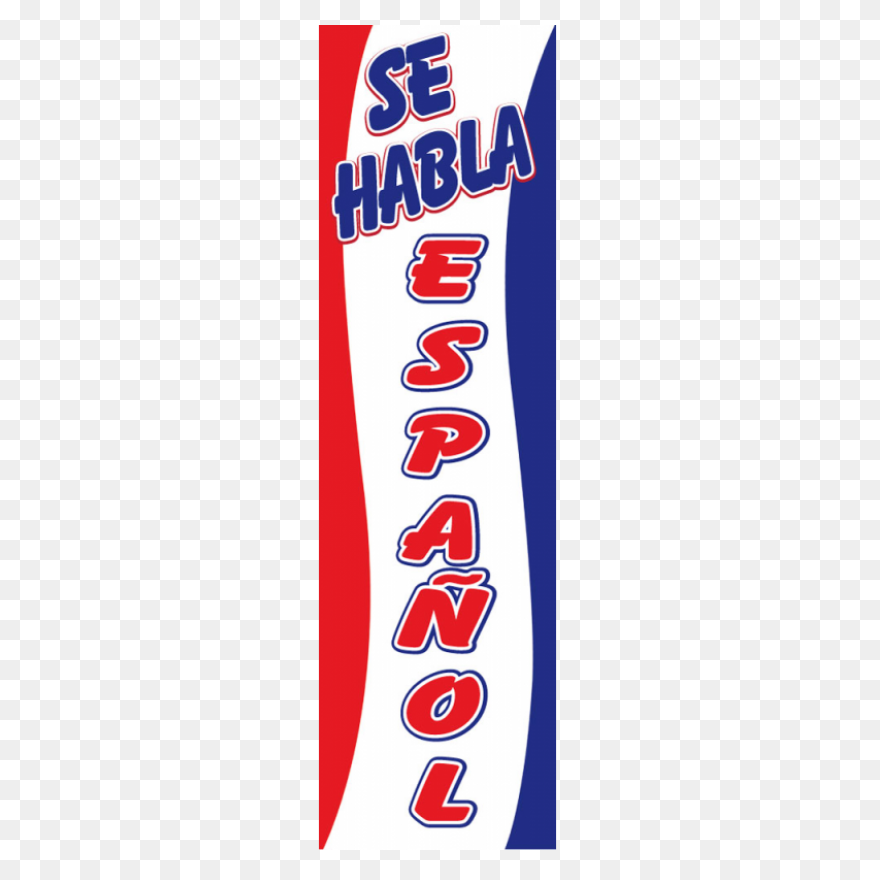 Se Habla Espanol Drape Flag - Se Habla Espanol