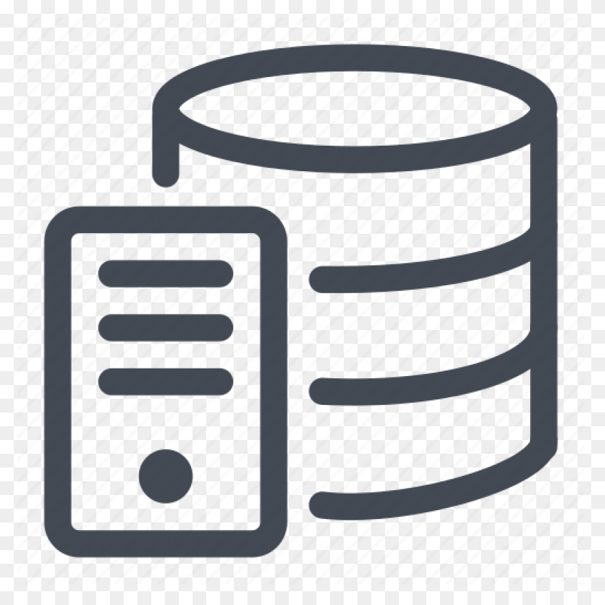 Connected Connection Database Line Server - Server Icon