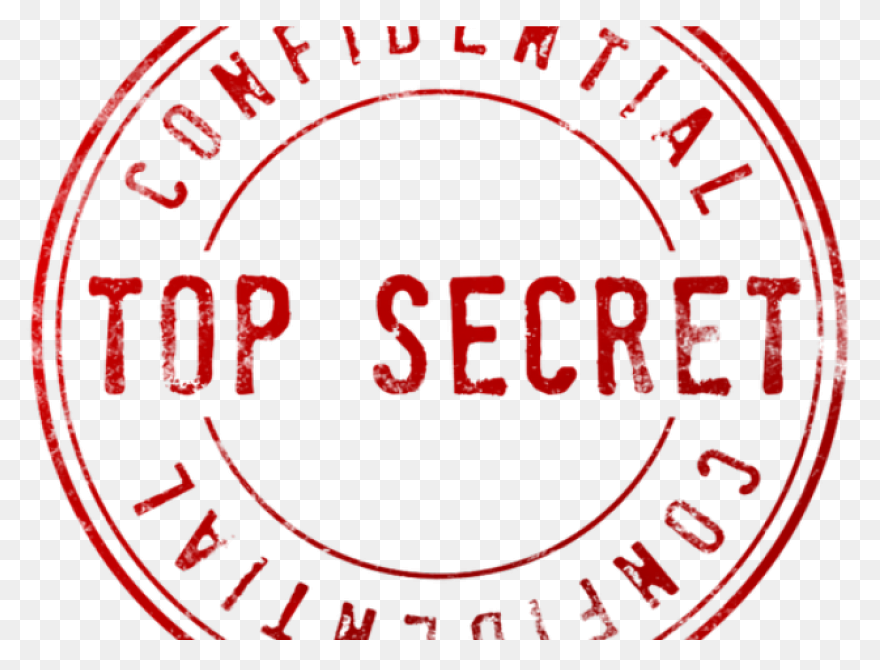 Silence Clipart Confidentiality Top Secret - Secret