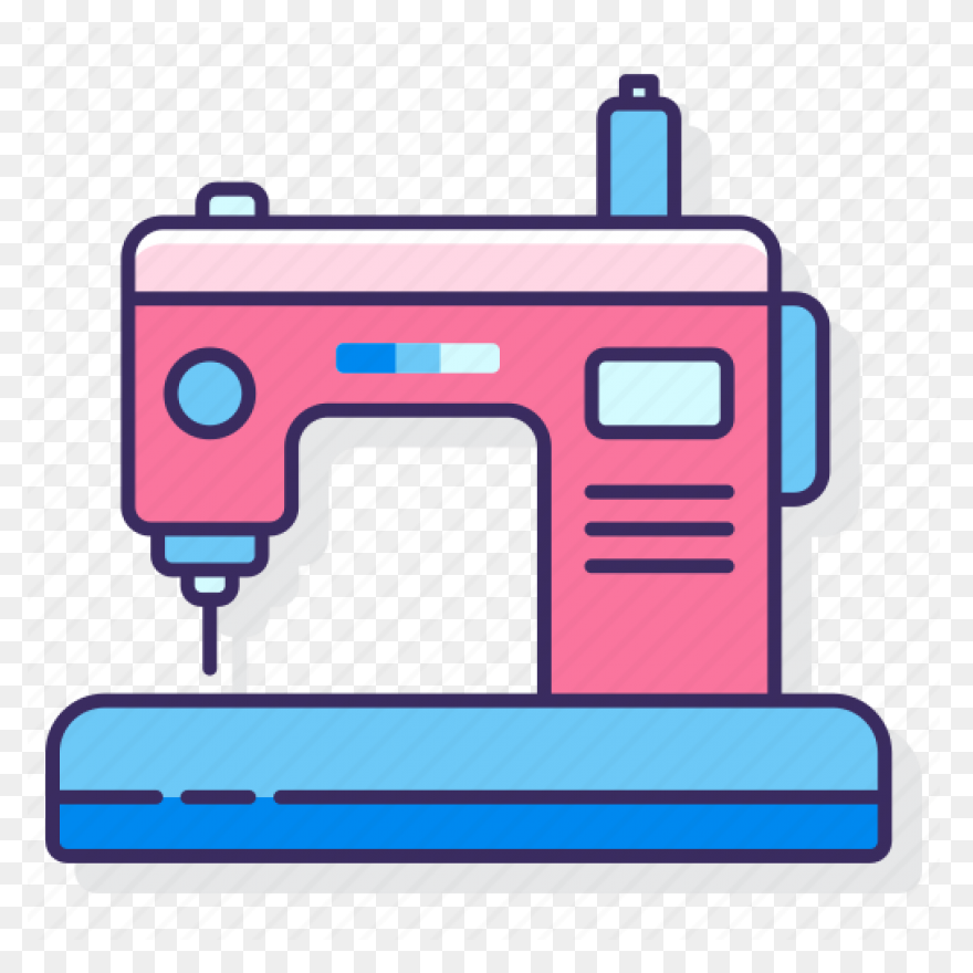 Machine Sew Sewing Icon Download - Sewing Machine