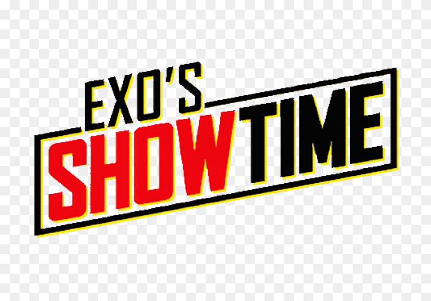 Exo Showtime Text Png By - Showtime Logo