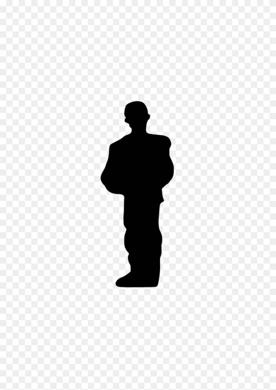 Shadow Clipart Business Person - Sh