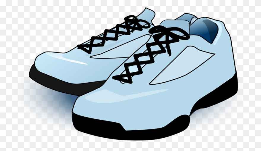 Forest Green Tennis Shoes Clip Art 