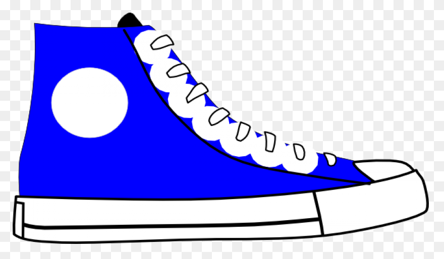 Forest Green Tennis Shoes Clip Art 
